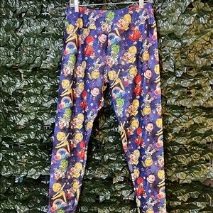 Rainbow Brite Print Leggings